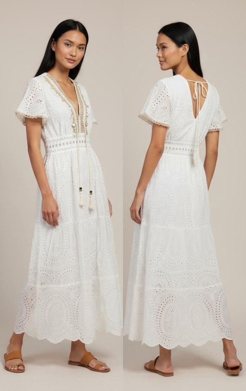 Vestido Maxi Ibiza Mariposa