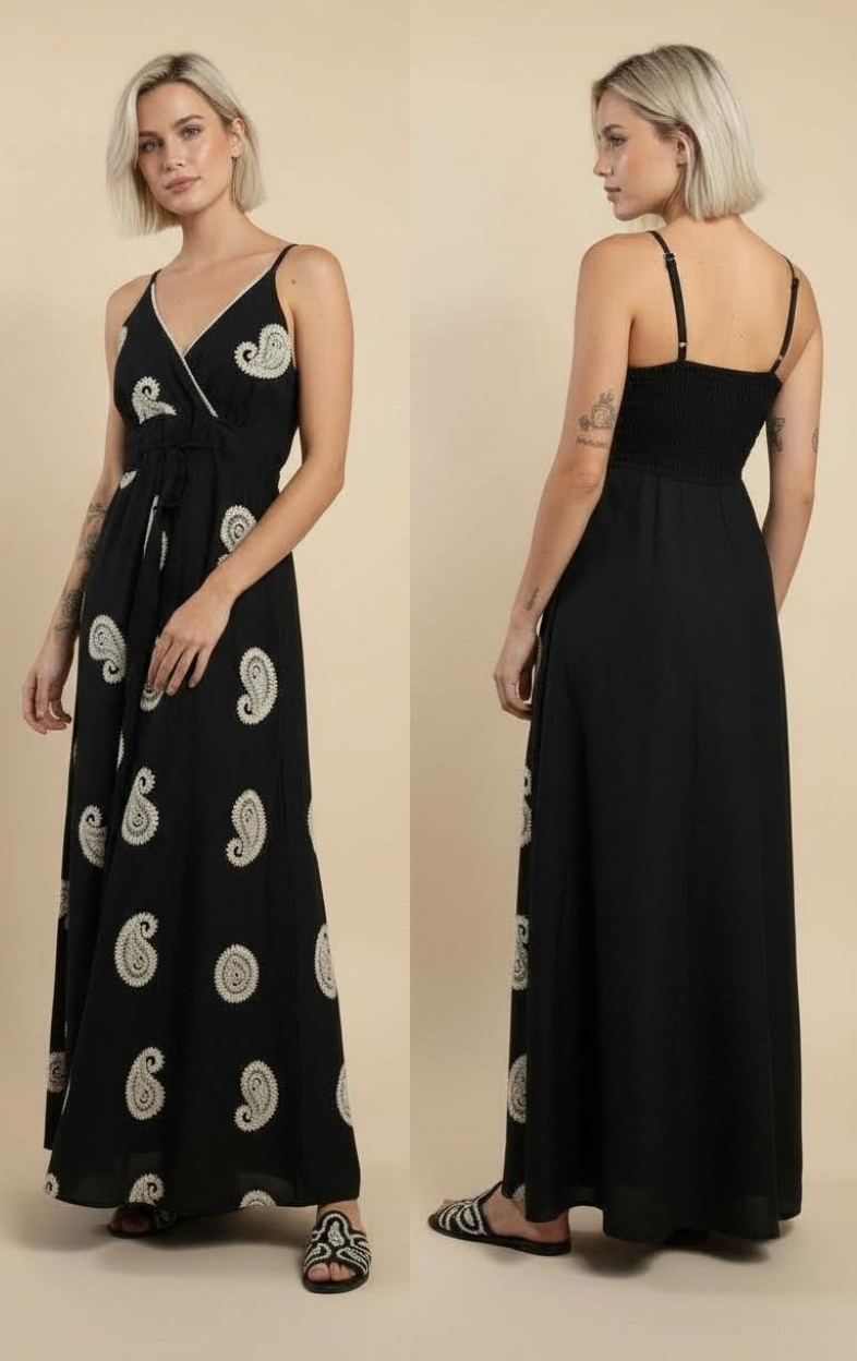 Maxi Dress Paisley