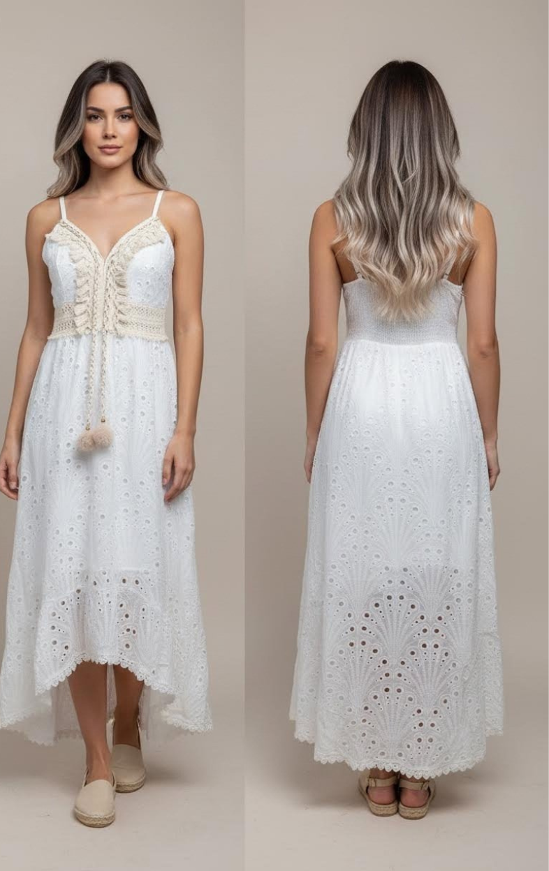 Vestido Alma Libre Broderie