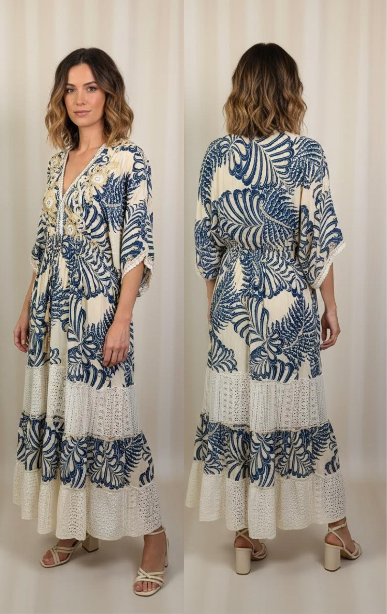 Kaftan Maxi Tropical