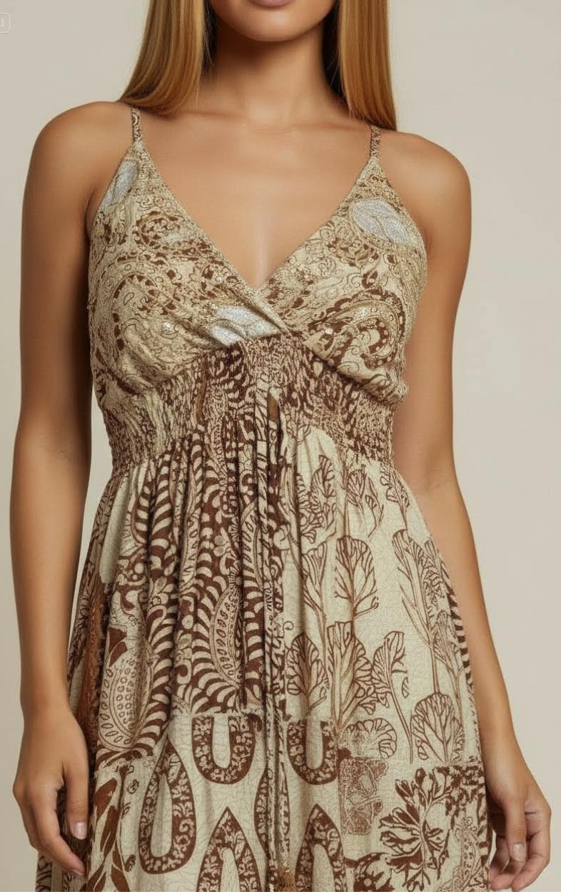 Vestido Maxi Boho Jottque