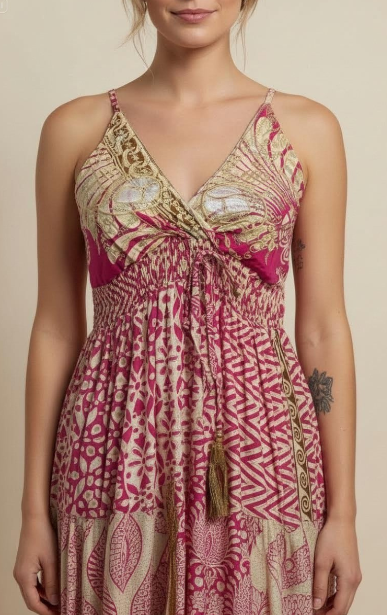 Vestido Maxi Boho Jottque