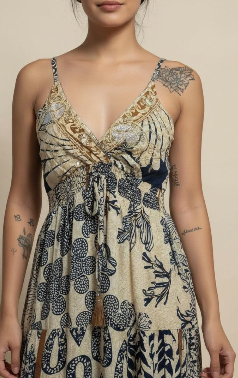 Vestido Maxi Boho Jottque