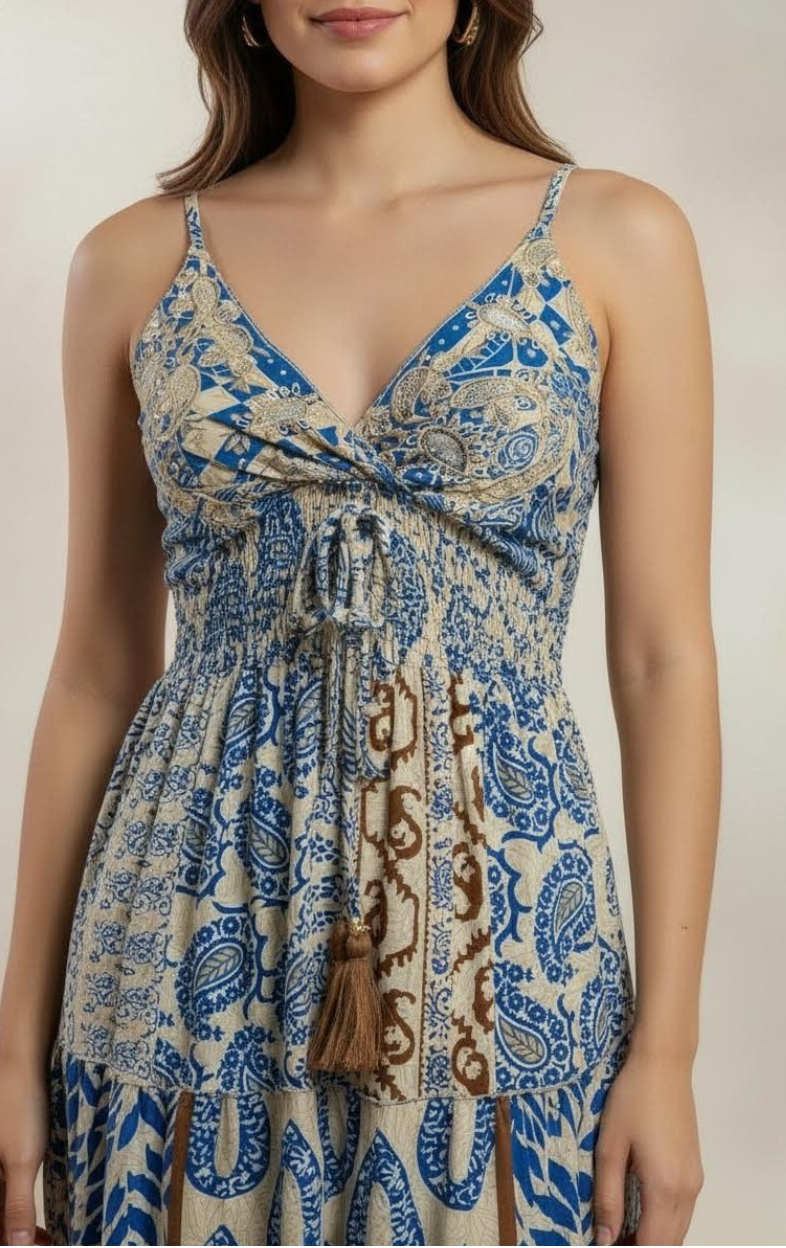 Vestido Maxi Boho Jottque