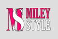Logo Miley Style con fondo gris