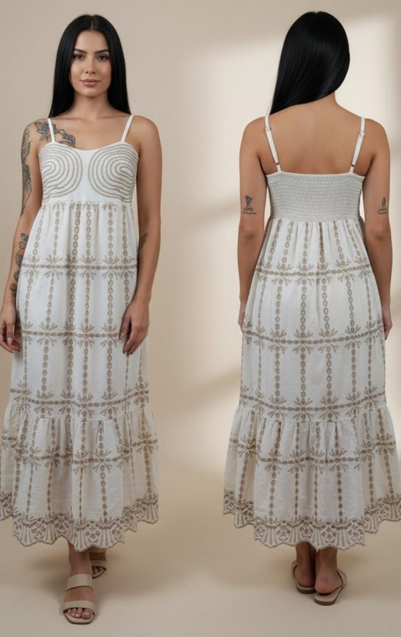 Vestido Maxi Santorini